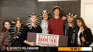 escape room mystery house torino Il segreto del faraone