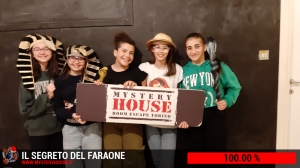 escape room mystery house torino Il segreto del faraone