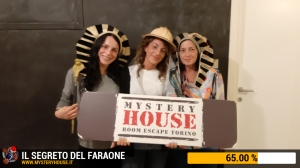 escape room mystery house torino Il segreto del faraone