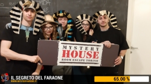 escape room mystery house torino Il segreto del faraone