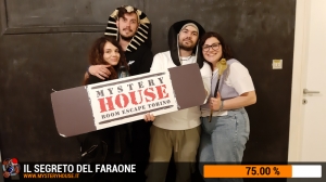 escape room mystery house torino Il segreto del faraone