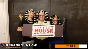 escape room mystery house torino Il segreto del faraone