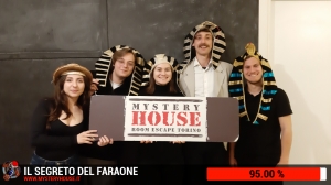 escape room mystery house torino Il segreto del faraone