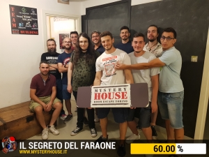 escape room mystery house torino Il segreto del faraone