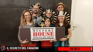 escape room mystery house torino Il segreto del faraone