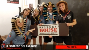 escape room mystery house torino Il segreto del faraone