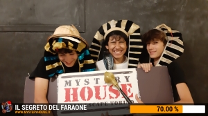 escape room mystery house torino Il segreto del faraone