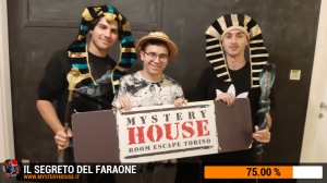 escape room mystery house torino Il segreto del faraone