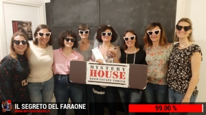 escape room mystery house torino Il segreto del faraone