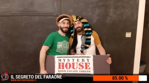 escape room mystery house torino Il segreto del faraone