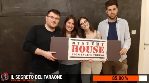 escape room mystery house torino Il segreto del faraone