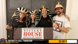 escape room mystery house torino Il segreto del faraone