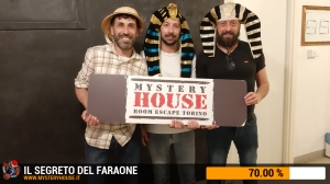 escape room mystery house torino Il segreto del faraone