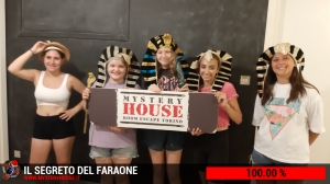 escape room mystery house torino Il segreto del faraone