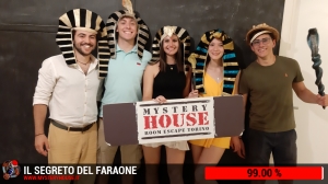 escape room mystery house torino Il segreto del faraone