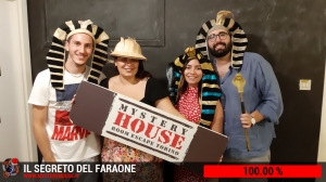 escape room mystery house torino Il segreto del faraone