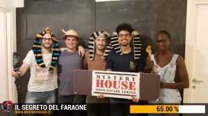 escape room mystery house torino Il segreto del faraone