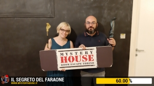 escape room mystery house torino Il segreto del faraone