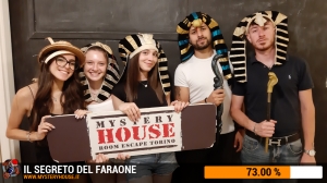 escape room mystery house torino Il segreto del faraone