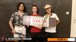 escape room mystery house torino Il segreto del faraone