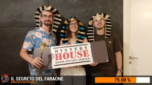 escape room mystery house torino Il segreto del faraone