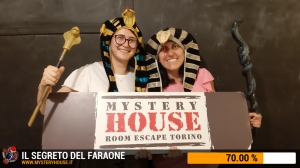 escape room mystery house torino Il segreto del faraone