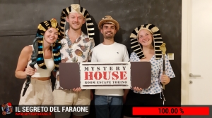 escape room mystery house torino Il segreto del faraone