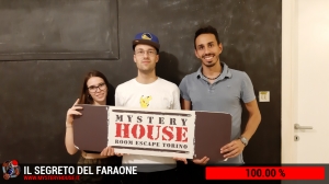 escape room mystery house torino Il segreto del faraone