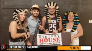 escape room mystery house torino Il segreto del faraone