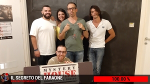 escape room mystery house torino Il segreto del faraone