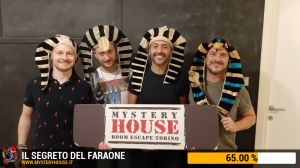 escape room mystery house torino Il segreto del faraone