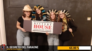 escape room mystery house torino Il segreto del faraone