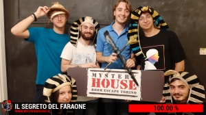 escape room mystery house torino Il segreto del faraone