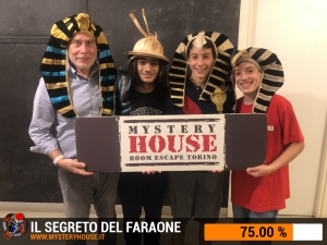 escape room mystery house torino Il segreto del faraone