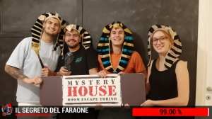 escape room mystery house torino Il segreto del faraone