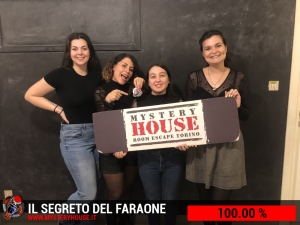 escape room mystery house torino Il segreto del faraone