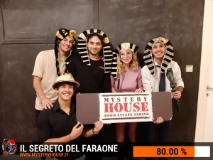 escape room mystery house torino Il segreto del faraone