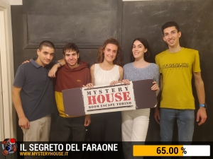 escape room mystery house torino Il segreto del faraone