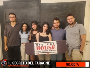 escape room mystery house torino Il segreto del faraone