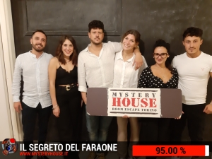 escape room mystery house torino Il segreto del faraone