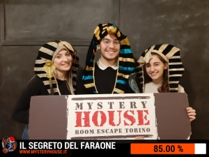 escape room mystery house torino Il segreto del faraone