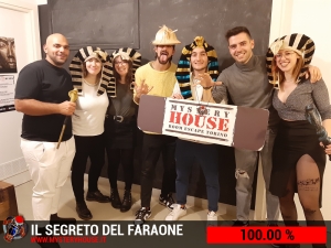 escape room mystery house torino Il segreto del faraone