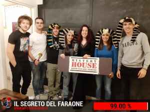 escape room mystery house torino Il segreto del faraone