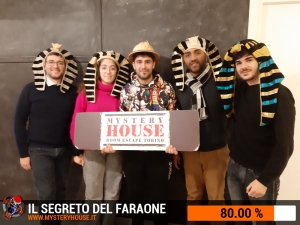 escape room mystery house torino Il segreto del faraone