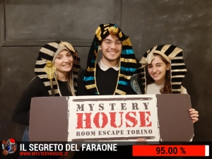 escape room mystery house torino Il segreto del faraone