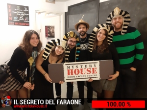 escape room mystery house torino Il segreto del faraone