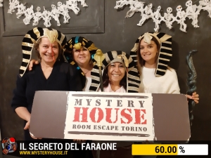 escape room mystery house torino Il segreto del faraone