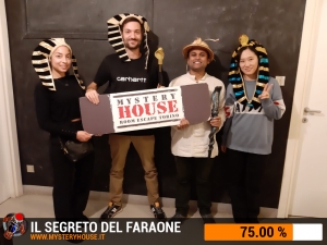 escape room mystery house torino Il segreto del faraone