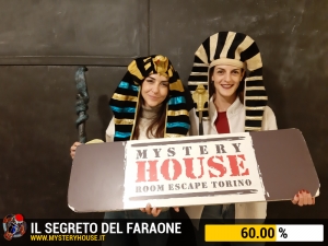 escape room mystery house torino Il segreto del faraone