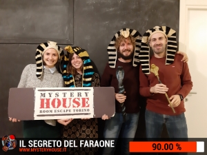 escape room mystery house torino Il segreto del faraone